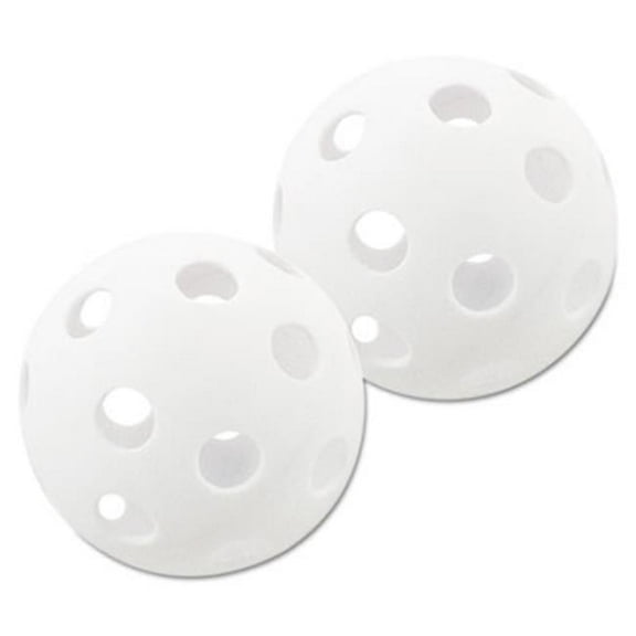 Plastic Softballs 12 in. White 6 per set