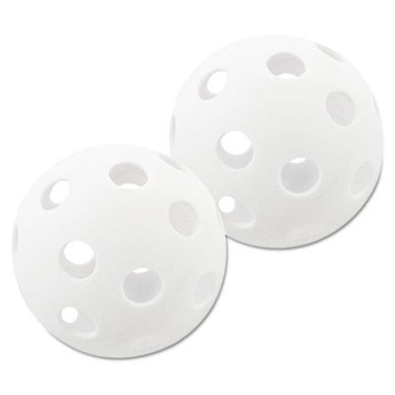 Plastic Softballs 12 in. White 6 per set