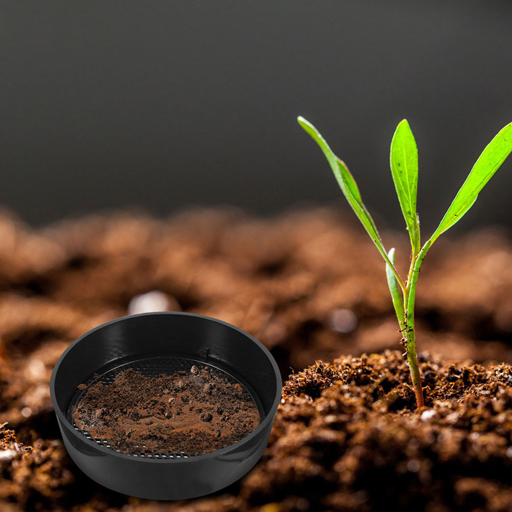 Plastic Soil Sifter 3 Sets Garden Soil Sieves Planting Soil Filters