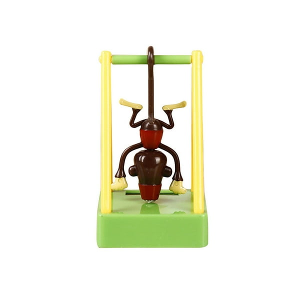 Plastic Solar Powered Dancing Swinging Monkey Toy Car Decoration For Windowsill 3.94X2.36X2.36 Inch