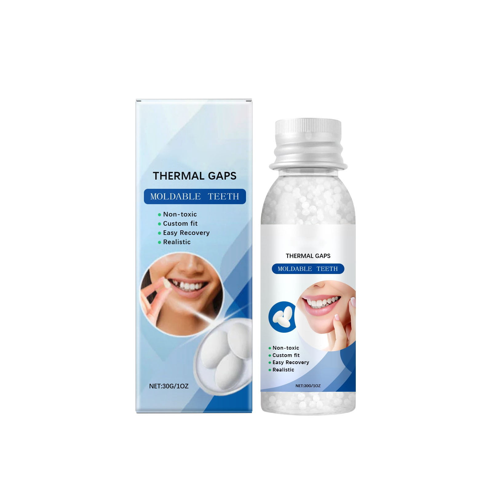 Plastic Solid Glue,Modifying Teeth Temporary Filling Holes Filling Glue Denture Filling Glue