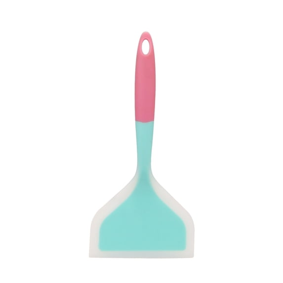 Plastic Spatula Turner,Nonstick Heat Resistant Spatula,Kitchen Spatula for Nonstick Cookware,Cooking,Flipping,Egg and Pancake,Non Scratch Kitchen Utensils, Dishwasher Safe,BPA Free,4.72x10.11 inch