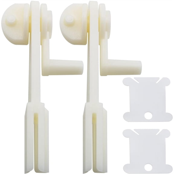 Plastic Spool Winder Hand Crank Thread Wrap Tunnel Tool for Cross Stitch Embroidery Sewing DIY Crafts