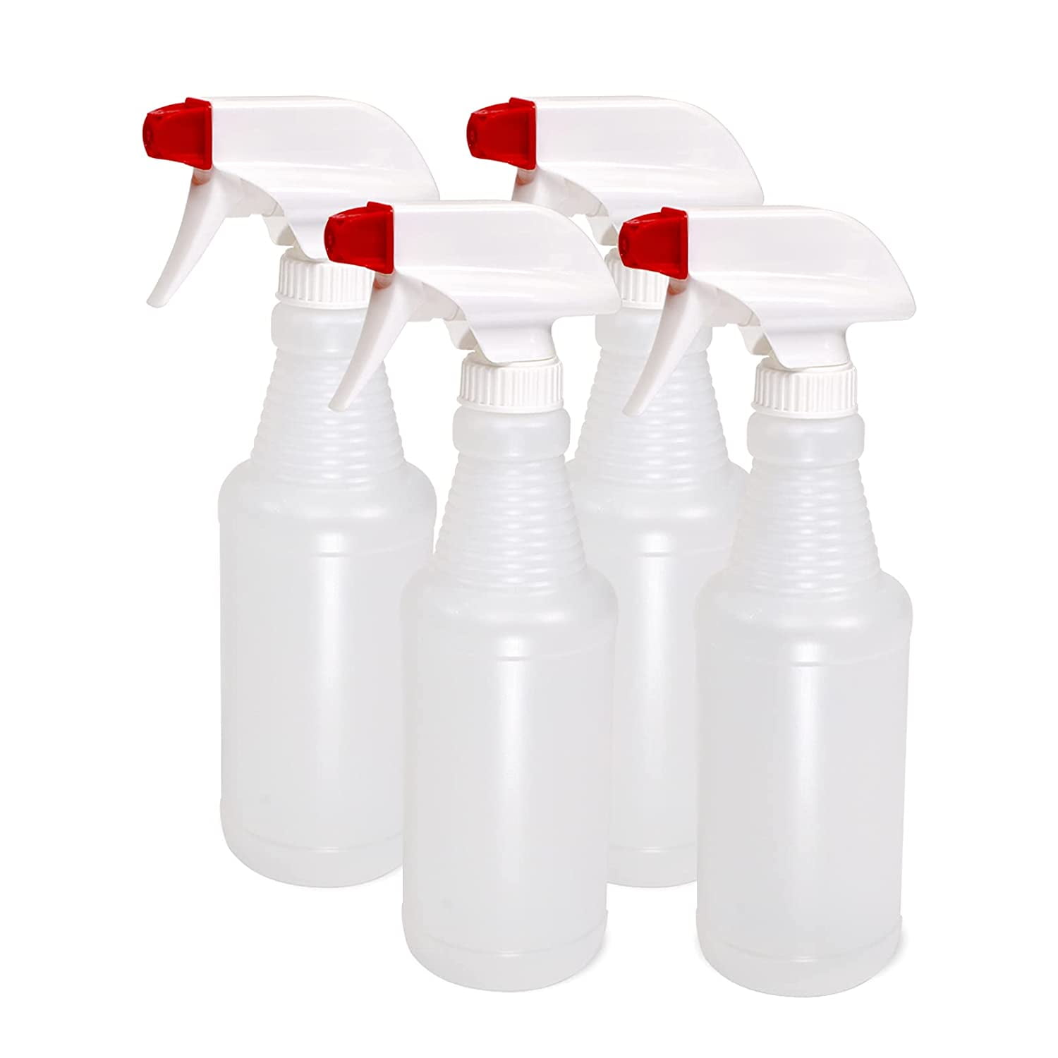 Uineko Plastic Spray Bottle 2 Pack, 32 Oz, All-Purpose Heavy  Duty Spraying Bottles Sprayer Leak Proof Mist Empty Water Bottle for  Cleaning Solution Planting Pet with Adjustable Nozzle - Red 