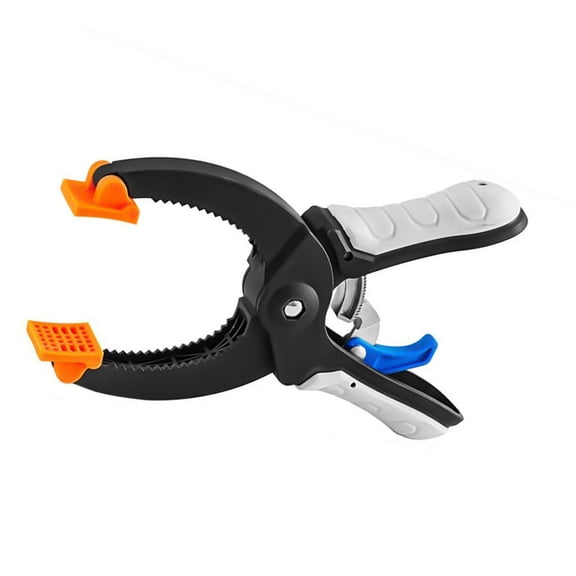 Plastic Spring Clamps 6/8inch Heavy Duty Clips Ratcheting Clamps for Crafts Backdrop Stand Woodworking Photography Studios