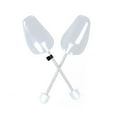 thumbnail image 1 of Plastic Spring Shoe Trees for Men & Women - Durable, Spring-Activated, Footwear Protector in White & Black, 1 of 9