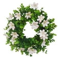 thumbnail image 1 of Plastic Spring/Summer Wreath - with Leaves, Plastic Material. For Front Door, Wall, Wedding, Party, Indoor/Outdoor Use, 1 of 5