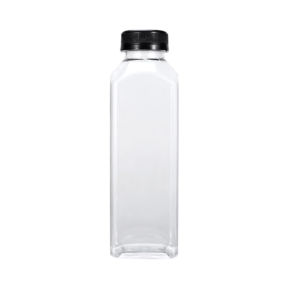 Plastic Square Storage Bottle with Screw Cap for Laboratory Sample Collection and Liquid Storage 250ml Capacity Leakproof Design