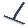 thumbnail image 1 of Plastic Squeegee with Soft Silicone Edge, Blue 9.84"x9.84" - Glass Cleaning Wiper for Shower, Window, Mirror, Countertop, Tile, and Car Windshield, 1 of 6