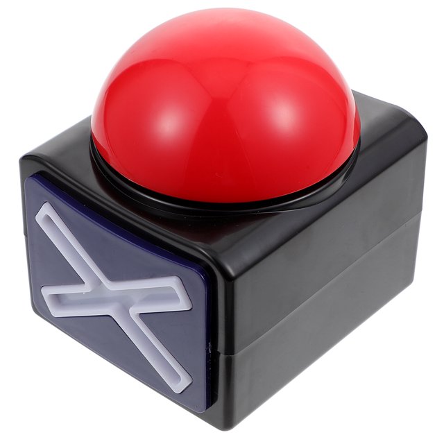 Plastic Squeeze Sound Box Game Answer Buzzer Sounding Squeeze Box No