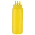 thumbnail image 1 of Plastic Squeeze Squirt Condiment Bottles with Twist On Cap Lids 300/400/650ml Kitchen Squeezing Bottle Condiment Vinegar Sauce Ketchup Dispenser, 1 of 8