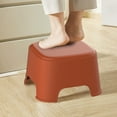 thumbnail image 1 of Plastic Stackable Mini Stool, Compact and Sturdy for Home Kitchen Bathroom, Anti-Slip Moistureproof Design, Multi-Functional Portable for Camping and Household Use, 1 of 6