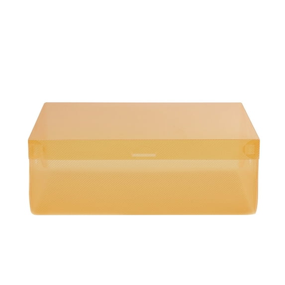 Plastic Stackable Shoe Box Set, Foldable Shoe Storage Container, Clear & Sturdy Plastic Organizer For Closet, Sneaker Bins, Shoe Rack Box, Transparent, Portable Stacking Shoe Boxes Front Open