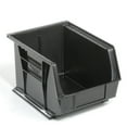 thumbnail image 1 of Global Industrial SB8107BK Plastic Hang & Stack Bin, Black - 10.75 x 8.25 x 7 in., 1 of 3