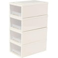 thumbnail image 1 of Plastic Stacking Storage Drawers – Stackable Drawers Units, 1 of 17