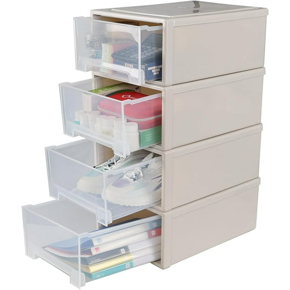 Plastic Stacking Storage Drawers – Stackable Drawers Units