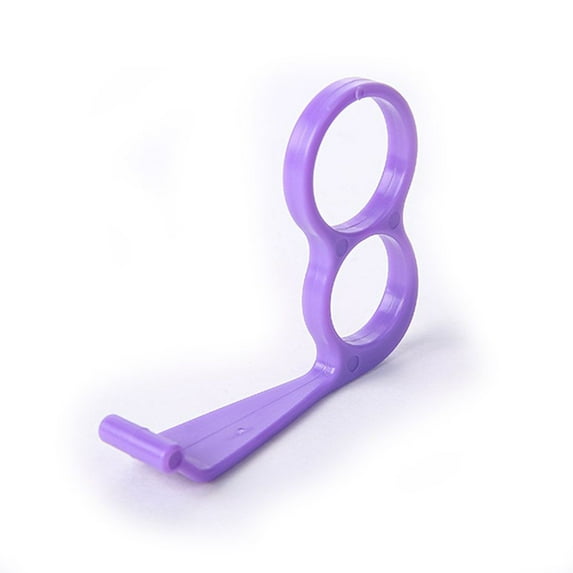 Plastic Stand Holder Multifunctional Smartphone Stands Mount Stand Finger Ring Mobile Phone Holders PURPLE