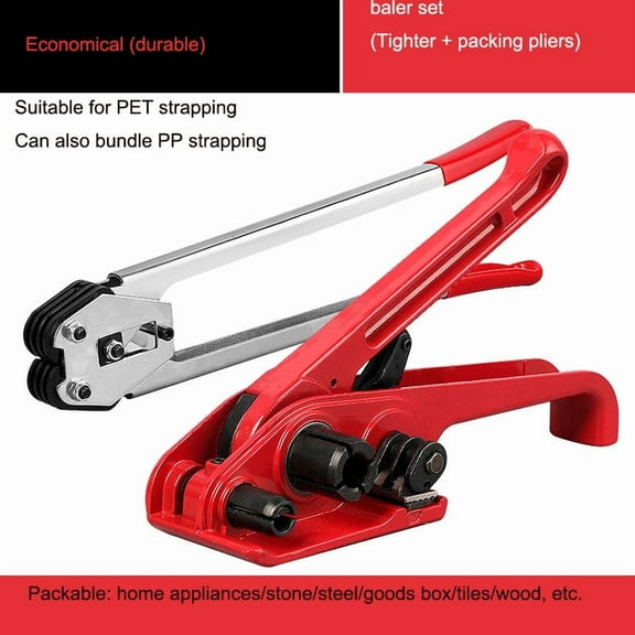 Plastic Steel Belt Manual Strapping Machine/household Plastic Strap Tying Machine/packing Tightening Device/ Packing Pliers