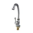 Plastic Steel Kitchen Faucet Water Purifier Single Lever Hole Cold Tap