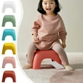 thumbnail image 1 of Plastic Step Stool, Small Bathroom Stool for Kids & Adults, Multipurpose Kitchen Stool with Non-Slip Base, Lightweight Plastic Stool for Home, Office, Living Room, 25x25x16cm, 1 of 7