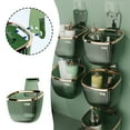 thumbnail image 1 of Plastic Storage Basket under $5! Cagogo Plastic Shower Basket Kitchen Storage With Hooks For Bathroom Cosmetics Kitchen Items Vegetables Etc Wall Mount Organizer Shelves, 1 of 7