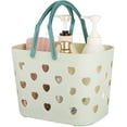 thumbnail image 1 of Plastic Storage Baskets with Handles,Portable Shower Caddy Tote Plastic Storage Basket Box Organizer Bin for Bathroom, Pantry, Kitchen, College Dorm, Garage, 1 of 7