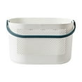 thumbnail image 1 of Plastic Storage Baskets with Handles, Shower Caddy Shelf Organizers Basket for Bathroom, Kitchen, Dorm Room, 1 of 9