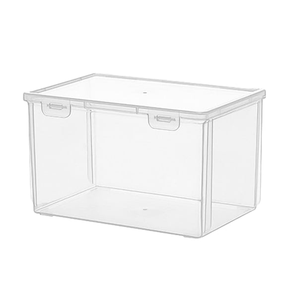 Plastic Storage Bins Airtight Bread Container with Clear Lid for Loaf Cake Organizer in Regular and Long Sizes