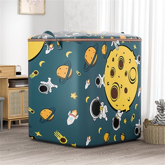 Plastic Storage Bins With Lids Closet Organizer Storage Household Fabric Quilt Thickened Storage Box Multifunctional Toy Sorting Basket Dorm Room Clothes Storage Bag Luggage Packaging Bag