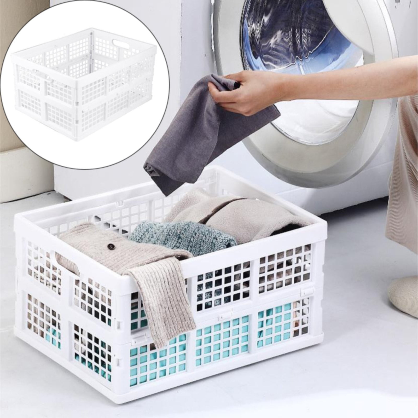 Plastic Storage Bins Storage Organizers Milk Crate Crate Folding