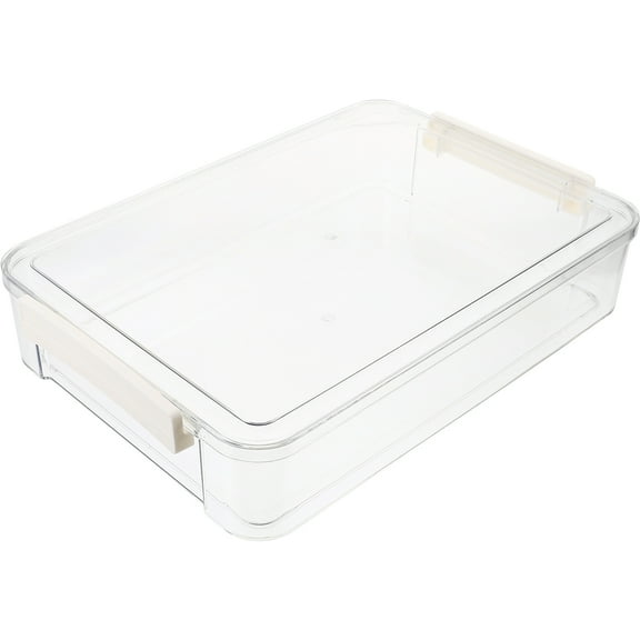 Plastic Storage Bins Lids - Bookseat Containers and File Boxes for Home, Office, Closet Organization and Storage