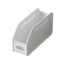 Plastic Storage Box for Kitchen and Pantry – Slim, Stackable Organizer with Pull-Out Wheels, Multi-Purpose Bin for Fridge, Snacks, Fruit, Cans and Beverages