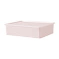 thumbnail image 1 of Plastic Storage Box with Lid, Stackable Drawer Organizer for Underwear, Socks and Accessories, Multi-Purpose Lidded Bin for Bedroom, Closet and Home Organization, 1 of 7