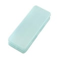 thumbnail image 1 of Plastic Storage Boxes, Small Storage Containers with Hinged Lids, Rectangle Clear Boxes for Beads, Jewelry, Game Pieces, Pens and Crafts Items(Green), 1 of 7