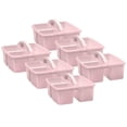 thumbnail image 1 of Plastic Storage Caddy, Blush - Pack of 6, 1 of 1
