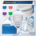 thumbnail image 1 of Plastic Storage Container with Secure Screw Lid for Cosmetics Creams Lotions Balms and DIY Skincare Products Use, 1 of 7