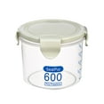 thumbnail image 1 of Plastic Storage Containers Airtight Cans Stackable Food Storage Boxes for Kitchen Refrigerator Organization - Sealed Containers for Leftovers, Snacks, Dry Goods, Meal Prep, Home Pantry Use, 1 of 2