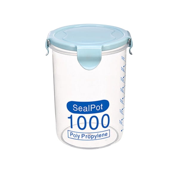 Plastic Storage Containers Airtight Cans Stackable Food Storage Boxes for Kitchen Refrigerator Organization - Sealed Containers for Leftovers, Snacks, Dry Goods, Meal Prep, Home Pantry Use