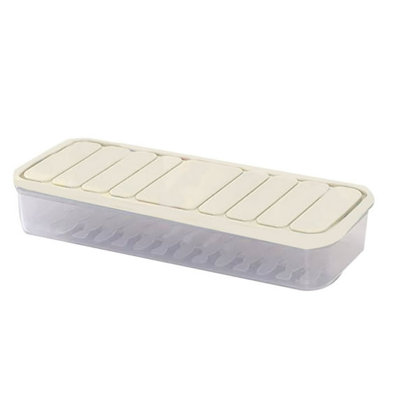 Plastic Storage Containers Food Storage Organizer Boxes with Lids for Refrigerator Fridge Cabinet Desk Food Preservation Refrigerator Plastic Storage Box Freezer Container with Lid