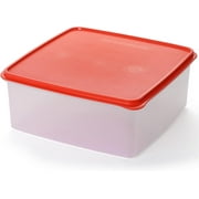 Plastic Storage Containers with Lids - 11 L Storage Bins with Lids Airtight Plastic Storage Bins for Food Storage, Pet Food, Rice Stackable Clear Organizing Bins for Toy Storage, Garage, Pantry