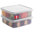 thumbnail image 1 of SIGNORAWARE 2‑Pack 3L Airtight Food Storage Containers – Leakproof, White, 1 of 8