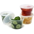 Plastic Storage Containers with Airtight Lids 16 oz. BPA , Restaurant
