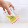 thumbnail image 1 of Plastic Storage Jars with Airtight Lids Graduated Round Sealing Jars for Kitchen Snacks Grains, 1 of 6
