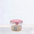 thumbnail image 1 of Plastic Storage Jars with Airtight Lids Graduated Round Sealing Jars for Kitchen Snacks Grains, 1 of 6