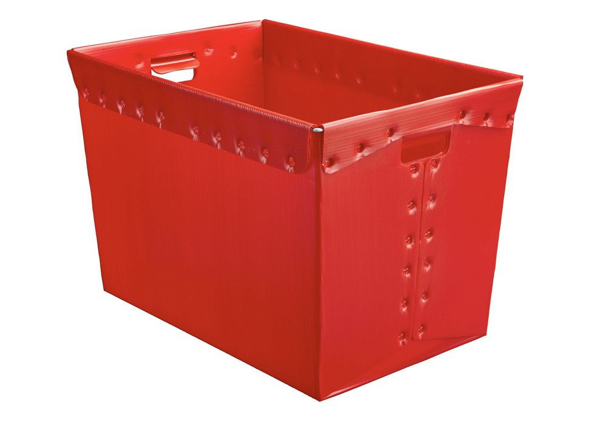 Plastic Storage Totes And Stackable Storage Bins Industrial Strength