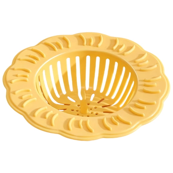 Plastic Strainer, Rubber Sink Drain, Sink Drain Strainer, Kitchen Sink Drain Strainer, Sink Strainer Basket, Floor Drain Protector With Durable Steel, Bathroom Sewer Strainer For Home And Hotel