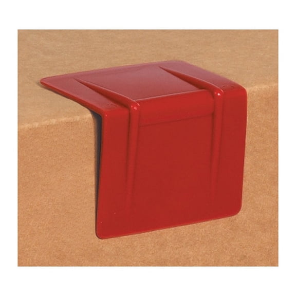 Plastic Strap Guards Red 2 1/2" X 2" (1000 Per/Case)