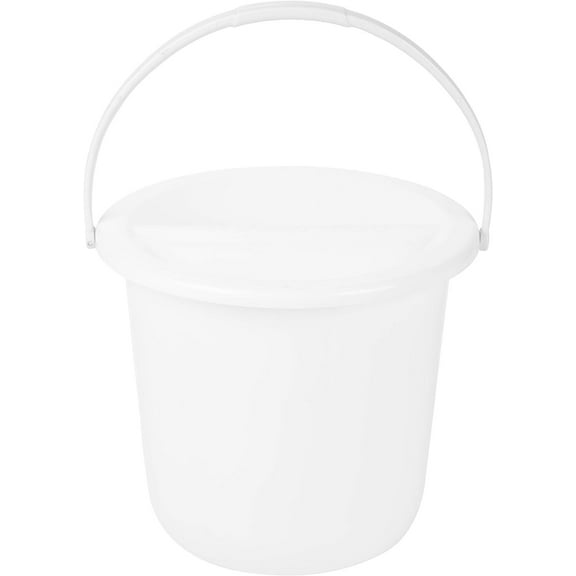 Plastic Street Collection Charity Donation Bucket White 4 Pack