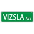 thumbnail image 1 of Plastic Street Signs: VIZSLA AVENUE | Dogs, Gifts, Decorations, 1 of 1