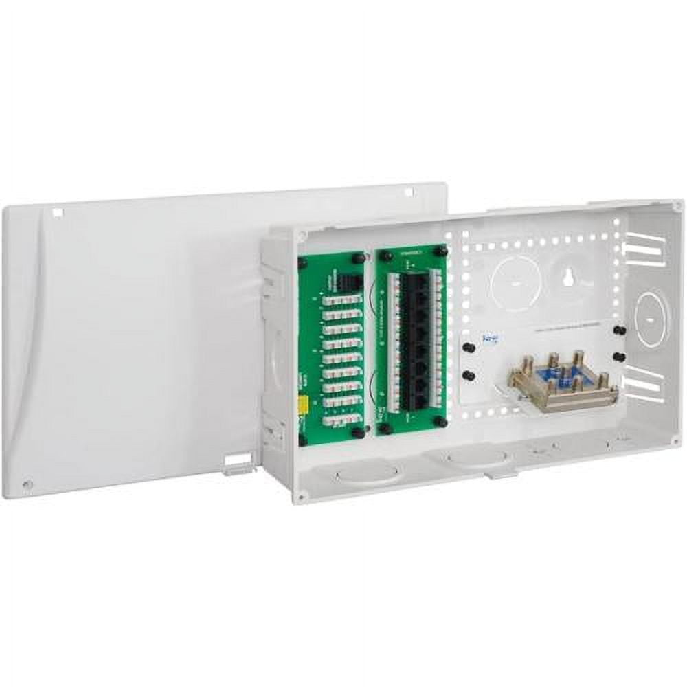 Plastic Structured Wiring Enclosure, Media Enclosure With Voice, Data